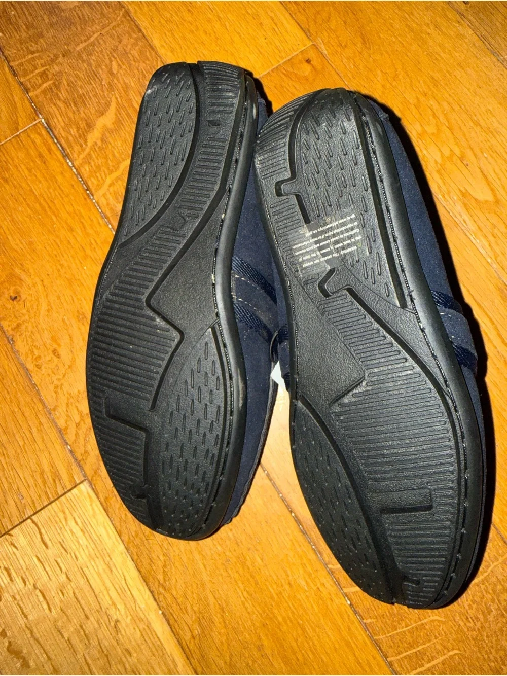 Xray Kids Navy Suede Moccasins with Decorative Strap